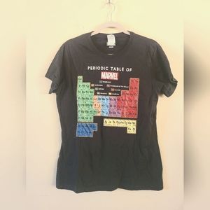 Marvel Periodic Table T-shirt